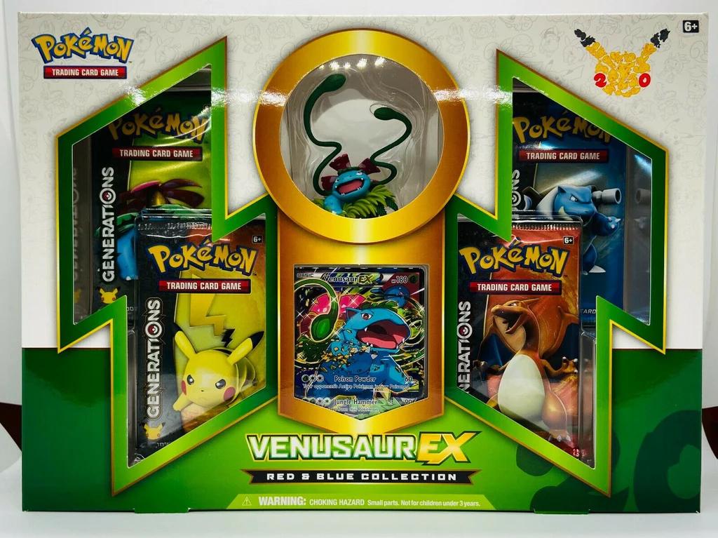 Venusaur EX: Red And Blue Collection from Generations Pokémon card set